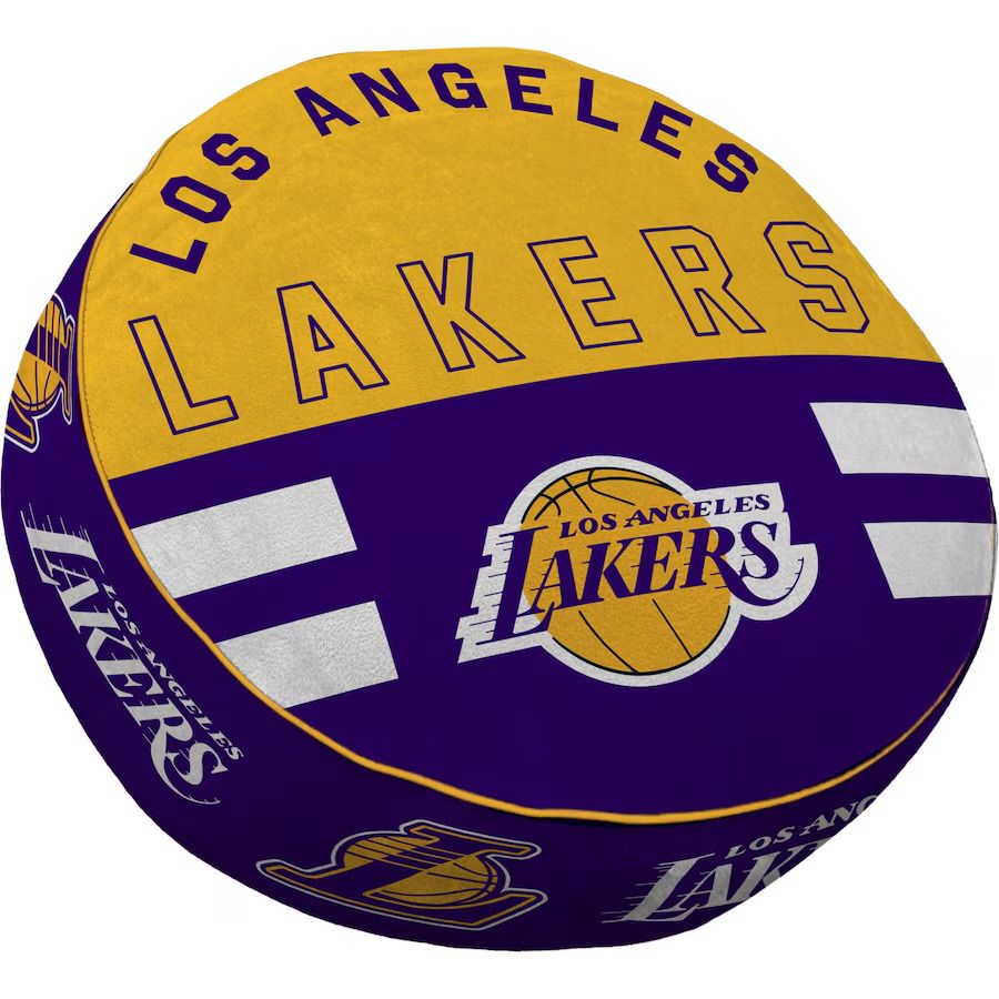 Los Angeles Lakers Pegasus 15” Circle Plushlete Pillow Los Angeles Lakers Pegasus 15” Circle Plushlete Pillow