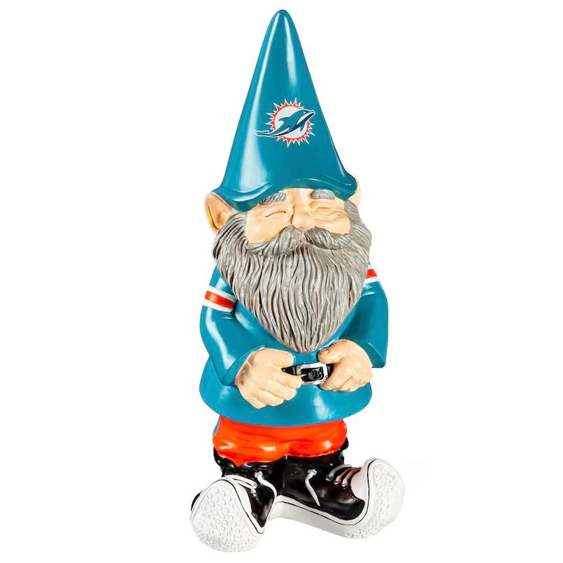 Miami Dolphins 11'' Resin Garden Gnome