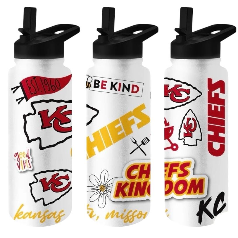 Kansas City Chiefs 34oz Native Quencher Bottle Kansas City Chiefs 34oz Native Quencher Bottle