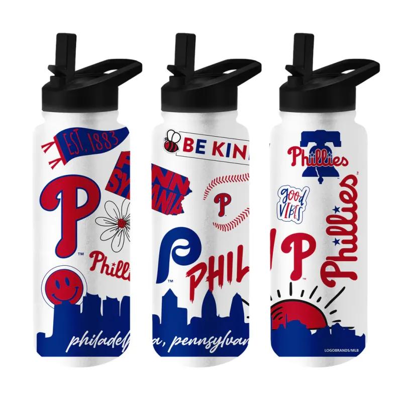 Philadelphia Phillies 34oz Native Quencher Bottle Philadelphia Phillies 34oz Native Quencher Bottle