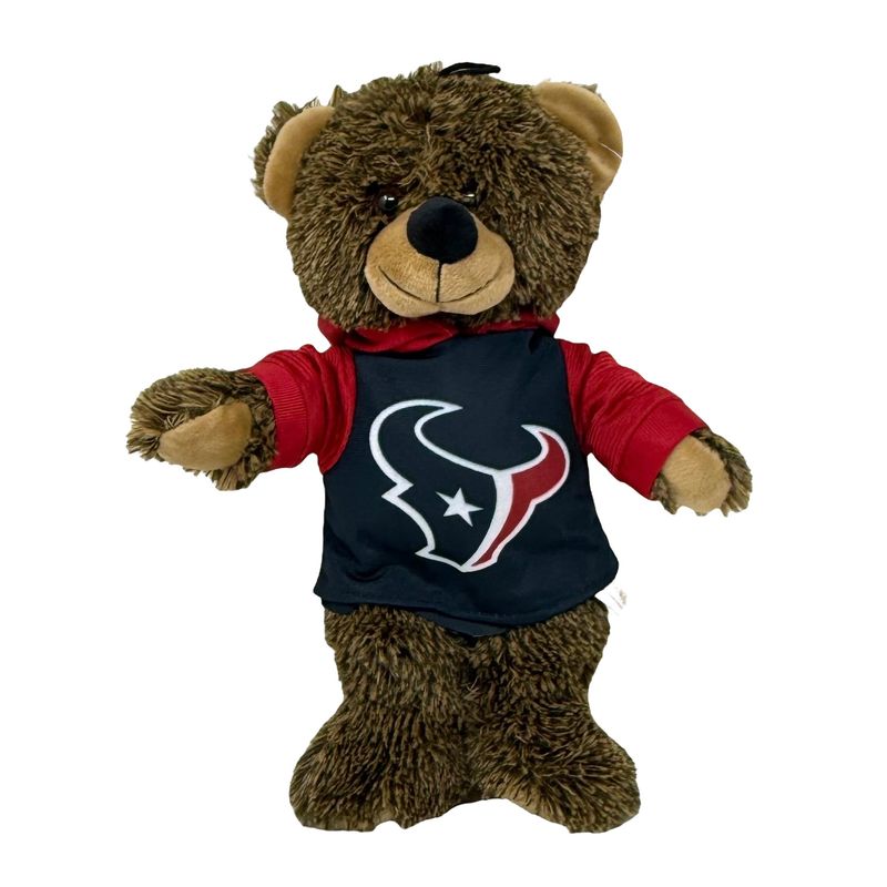 Houston Texans 12” Hoodie Teddy Bear Houston Texans 12” Hoodie Teddy Bear