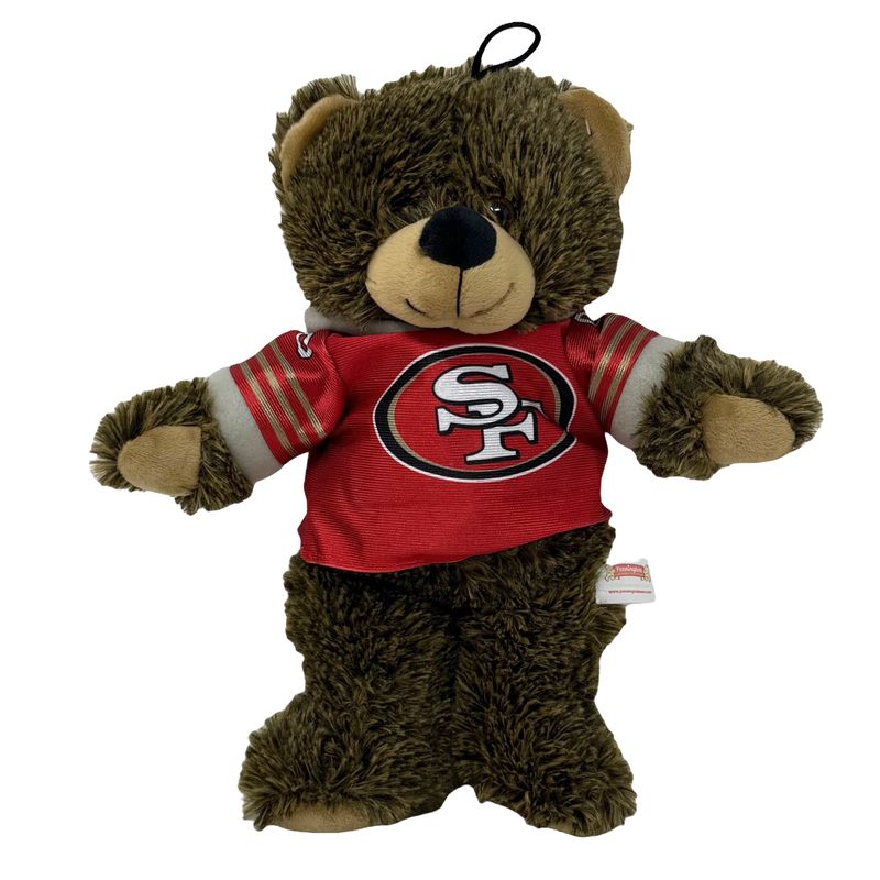 San Francisco 49ers 12” Hoodie Teddy Bear San Francisco 49ers 12” Hoodie Teddy Bear