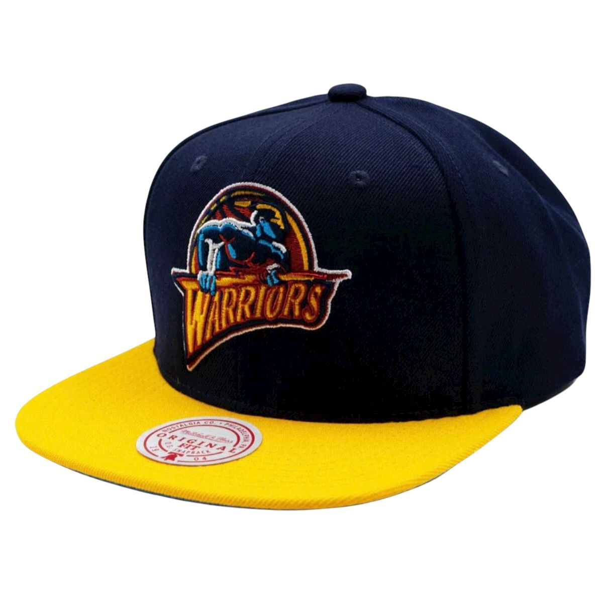 Golden State Warriors Men’s Two-Tone NBA Core Basic Mitchell & Ness Snapback Hat