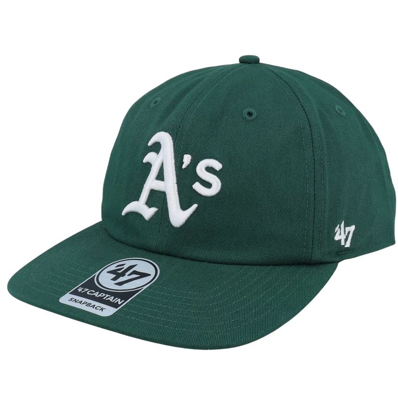 Athletics Men’s Green No Shot 47 Brand Captain Snapback Hat Athletics Men’s Green No Shot 47 Brand Captain Snapback Hat