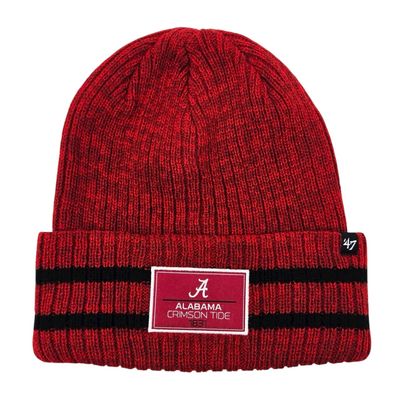 Alabama Crimson Tide Men's 47 Brand Cuffed Knit Hat