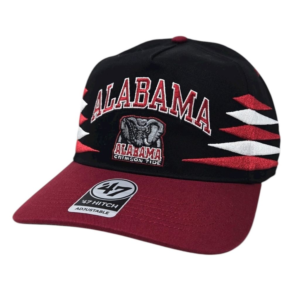 Alabama Crimson Tide Men’s Diamond Cut Mitchell & Ness Snapback Hat