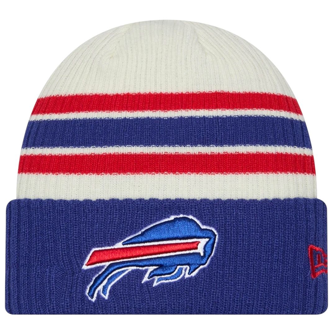 Buffalo Bills Men's New Era Knit Vintage Cuffed Knit Hat