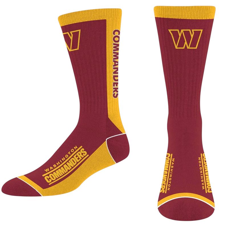 Washington Commanders Men's NFL MVP Crew Socks Washington Commanders Men's NFL MVP Crew Socks
