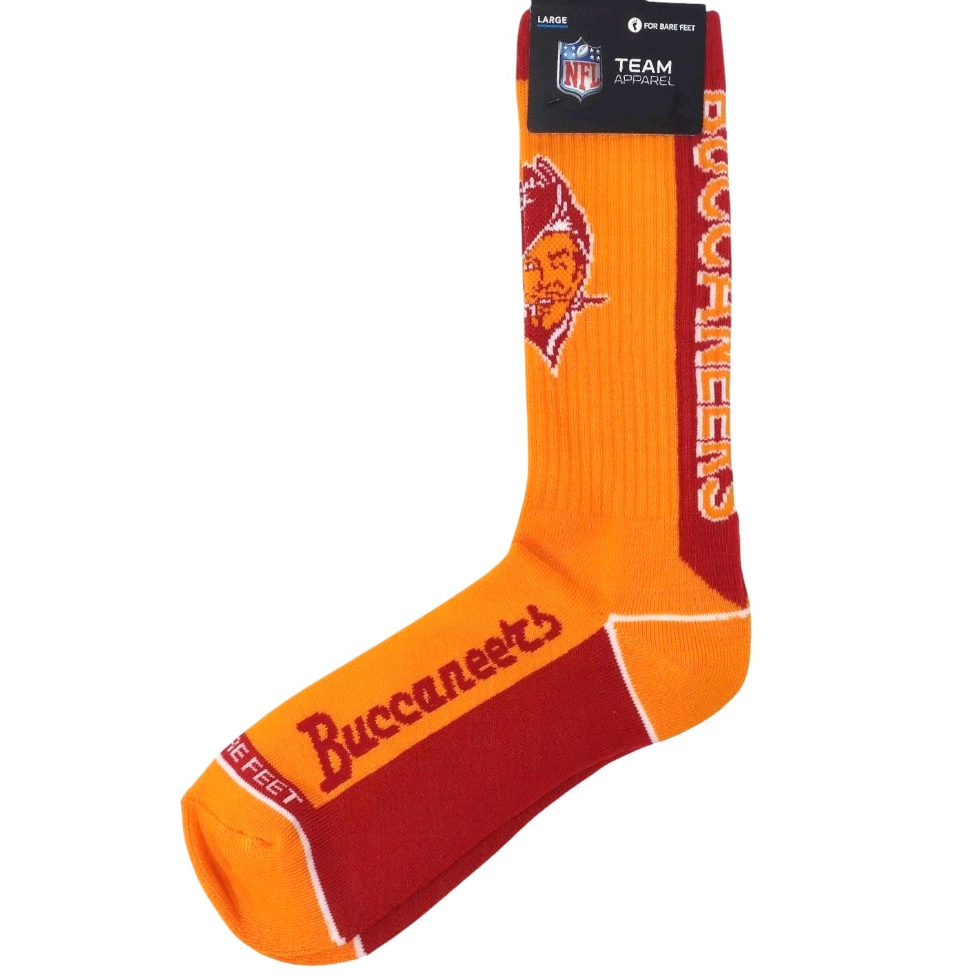 Tampa Bay Buccaneers Men's NFL Classic MVP Crew Socks