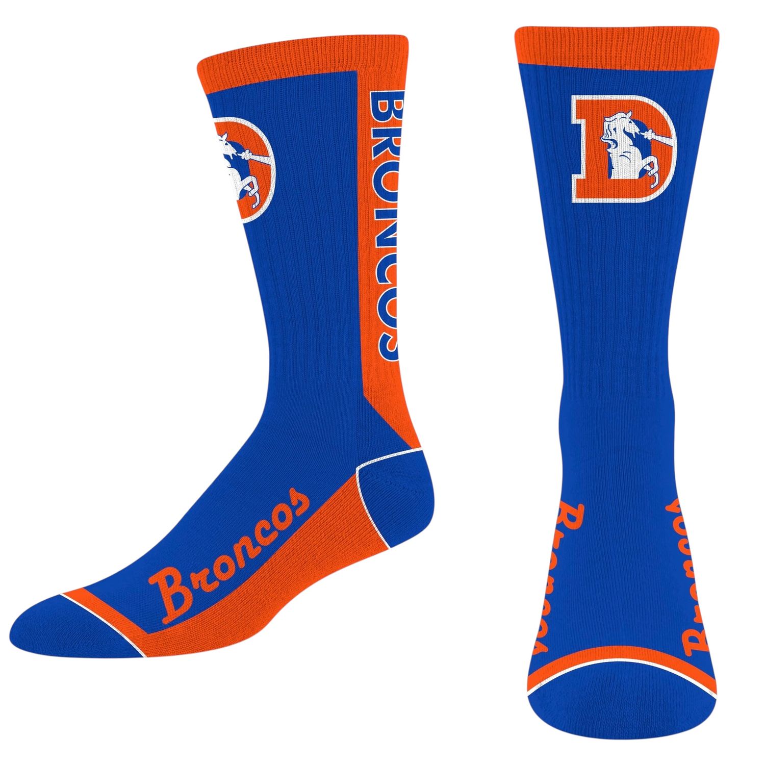 Denver Broncos Men's NFL Classic MVP Crew Socks