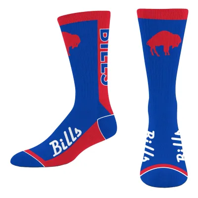 Buffalo Bills Men's NFL Classic MVP Crew Socks Buffalo Bills Men's NFL Classic MVP Crew Socks