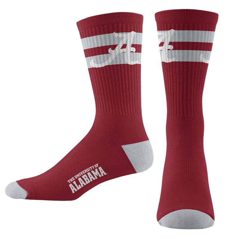 Alabama Crimson Tide Men's Legend Premium Crew Socks Alabama Crimson Tide Men's Legend Premium Crew Socks