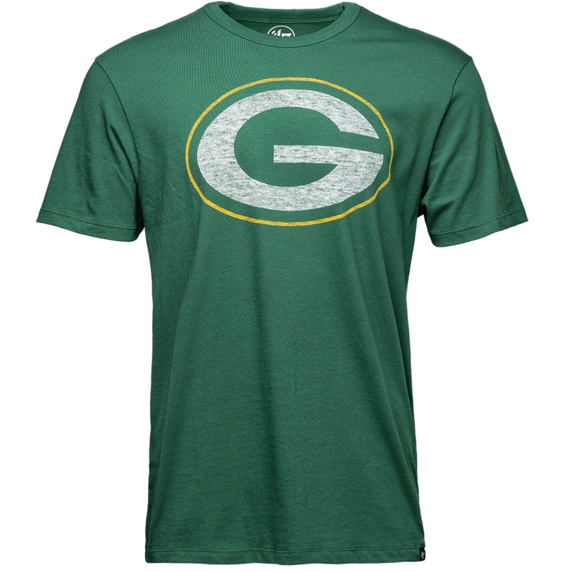 Green Bay Packers Men's Distressed Elm Green 47 Brand T-Shirt
