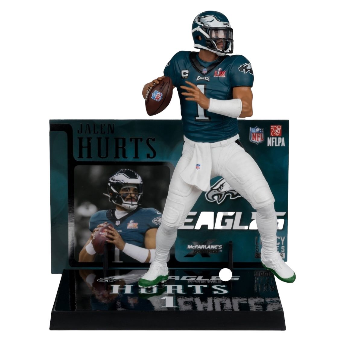 Philadelphia Eagles Jalen Hurts NFL McFarlane Legacy Series Figure #48