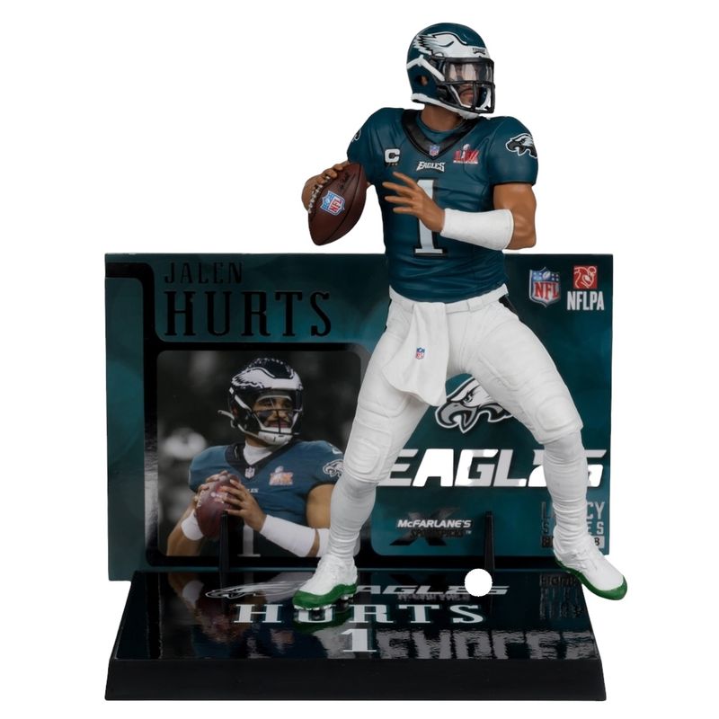 Philadelphia Eagles Jalen Hurts NFL McFarlane Legacy Series Figure #48 Philadelphia Eagles Jalen Hurts NFL McFarlane Legacy Series Figure #48