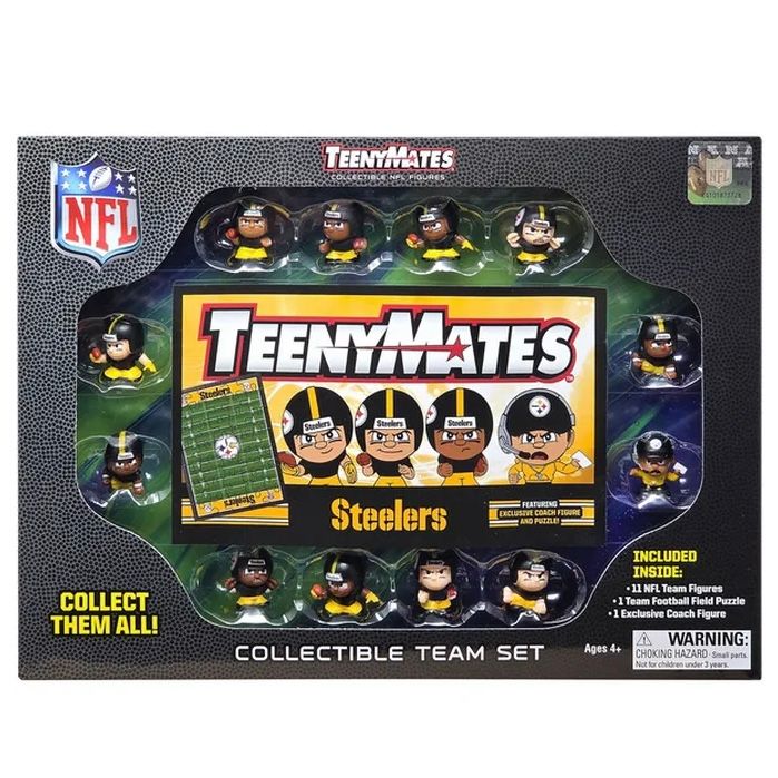 Pittsburgh Steelers TeenyMates Team Figurine Set Pittsburgh Steelers TeenyMates Team Figurine Set