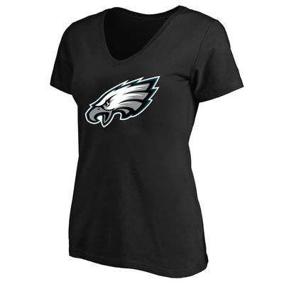 Philadelphia Eagles Women’s V-Neck 47 Black Imprint Shirt Philadelphia Eagles Women’s V-Neck 47 Black Imprint Shirt