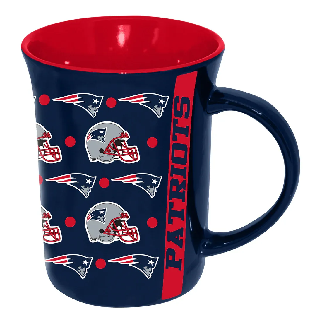 New England Patriots 15oz Line Up Coffee Mug New England Patriots 15oz Line Up Coffee Mug