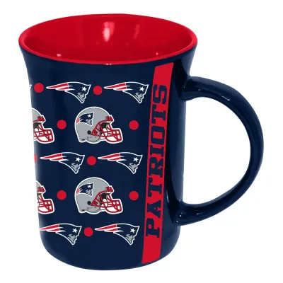 New England Patriots 15oz Line Up Coffee Mug New England Patriots 15oz Line Up Coffee Mug