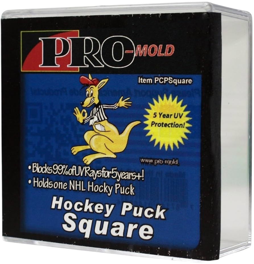 Pro Mold Hockey Puck Square Cube Set of 2 Pro Mold Hockey Puck Square Cube Set of 2