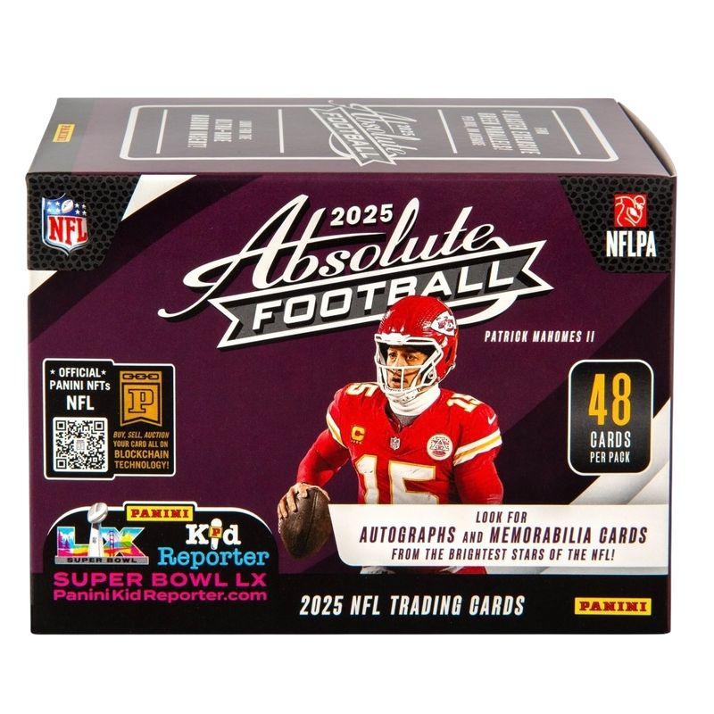 2025 Panini Absolute NFL Football Trading Cards Blaster Box 2025 Panini Absolute NFL Football Trading Cards Blaster Box