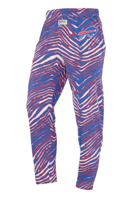 Buffalo Bills Men’s Zubaz NFL Adult Z88 Zebra Pants Buffalo Bills Men’s Zubaz NFL Adult Z88 Zebra Pants