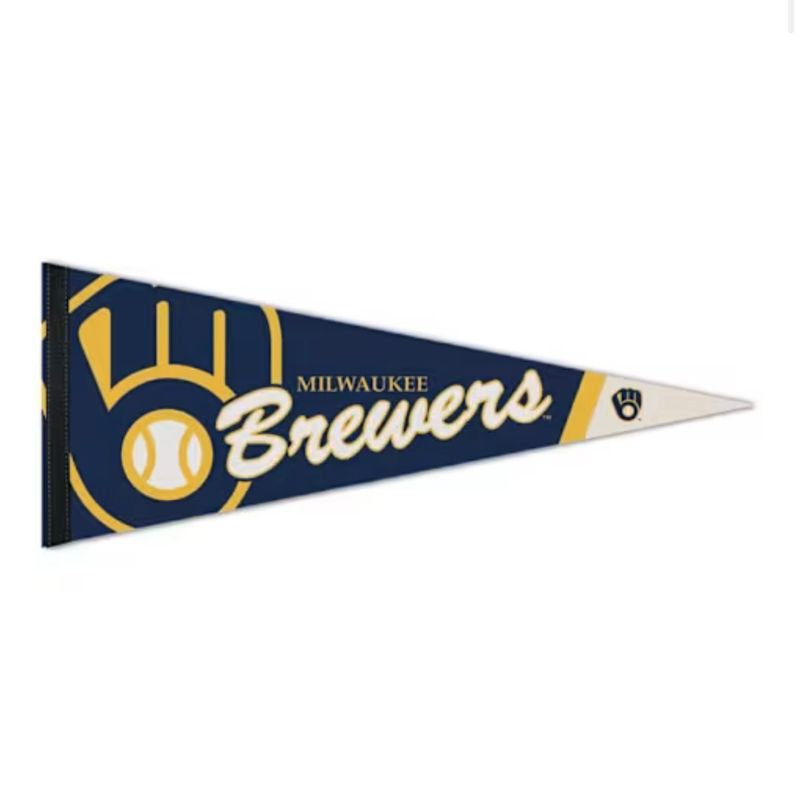 Milwaukee Brewers 12" x 30" Premium Pennant