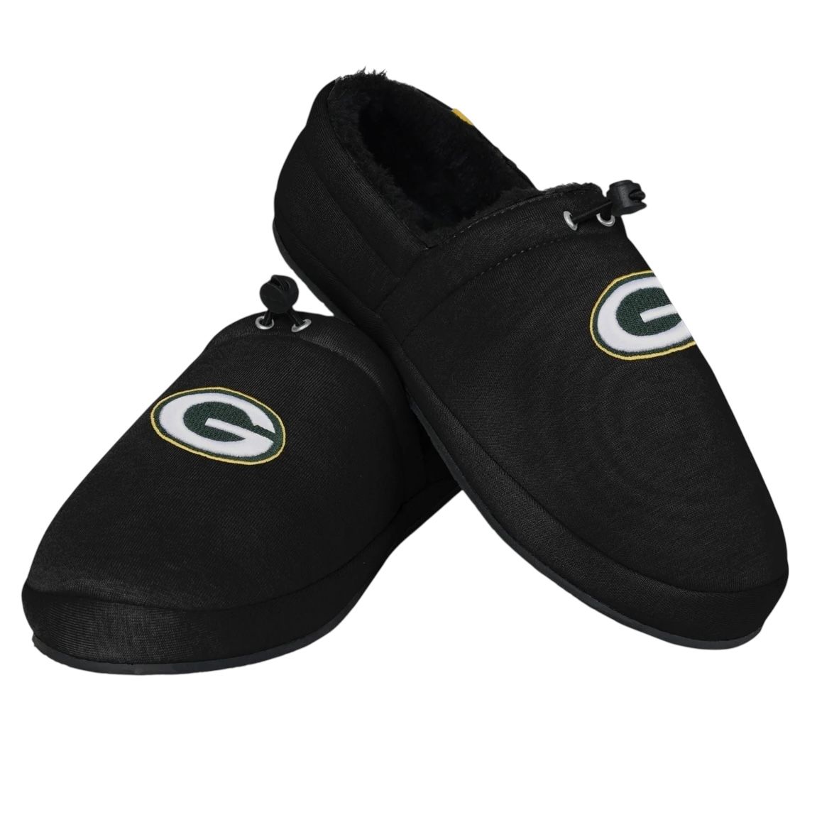 Green Bay Packers Men’s Big Logo Athletic Moccasin Slippers