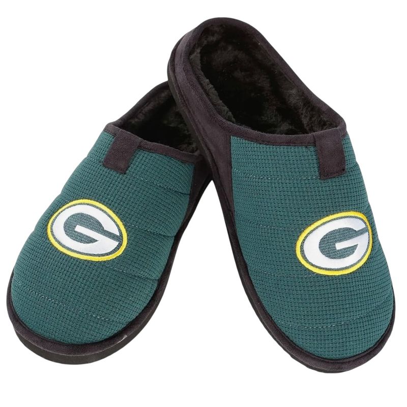 Green Bay Packers Men's Thermal Slippers Green Bay Packers Men's Thermal Slippers
