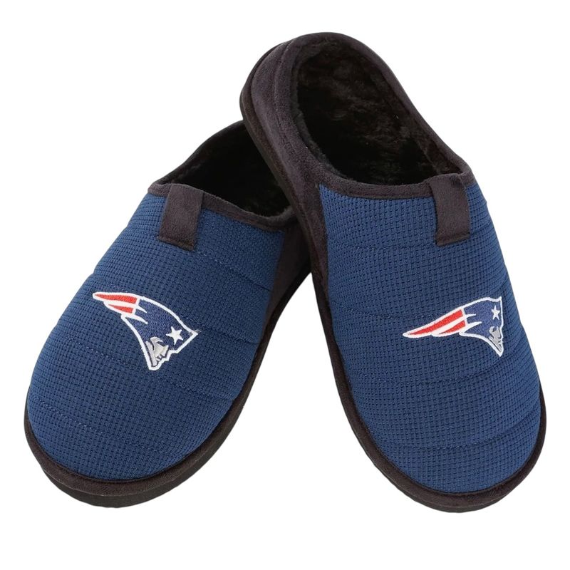 New England Patriots Men's Thermal Slippers New England Patriots Men's Thermal Slippers