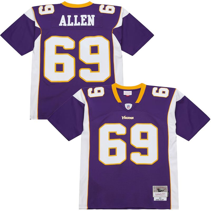 Minnesota Vikings Jared Allen 2011 Purple Mitchell & Ness Men's Legacy Jersey