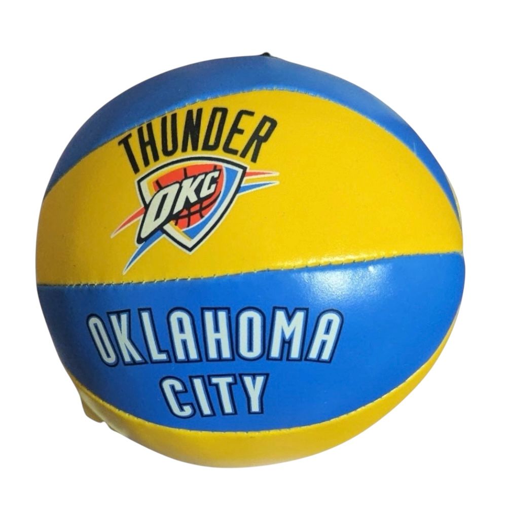 Oklahoma City Thunder 4 Oklahoma City Thunder 4" Softee Basketball