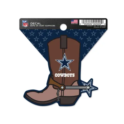 Dallas Cowboys Boot 3 Dallas Cowboys Boot 3" x 3" Decal
