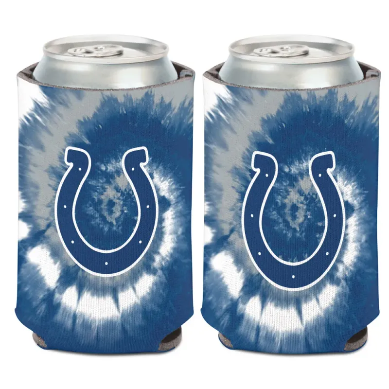 Indianapolis Colts Tie Dye 12 Ounce Can Cooler Koozie