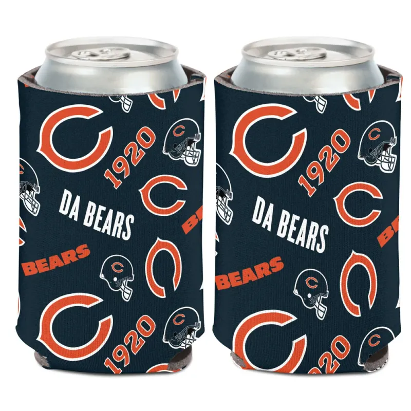 Chicago Bears Established 12 Ounce Can Cooler Koozie