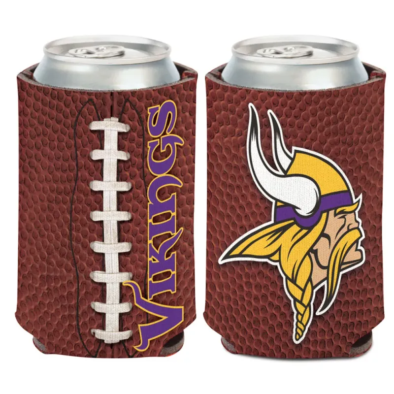 Minnesota Vikings Football 12 Ounce Can Cooler Koozie
