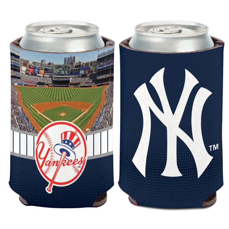 New York Yankees Stadium 12 Ounce Can Cooler Koozie New York Yankees Stadium 12 Ounce Can Cooler Koozie