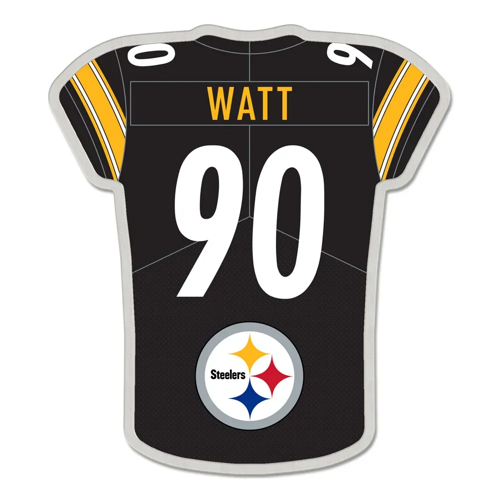 Pittsburgh Steelers TJ Watt Collectible Pin Pittsburgh Steelers TJ Watt Collectible Pin
