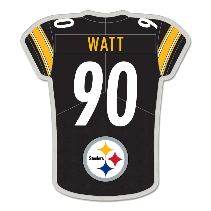 Pittsburgh Steelers TJ Watt Collectible Pin Pittsburgh Steelers TJ Watt Collectible Pin