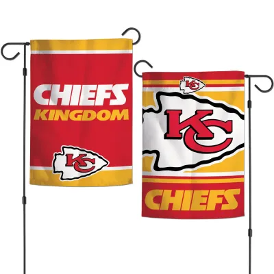 Kansas City Chiefs Kingdom 12.5" x 18" Premium 2-Sided Garden Flag
