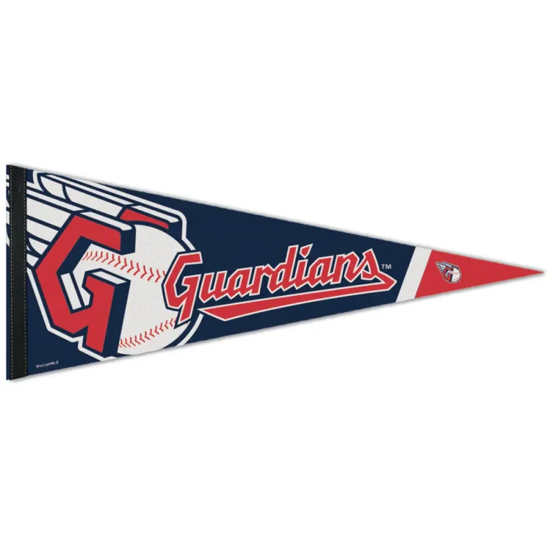 Cleveland Guardians 12" x 30" Premium Pennant