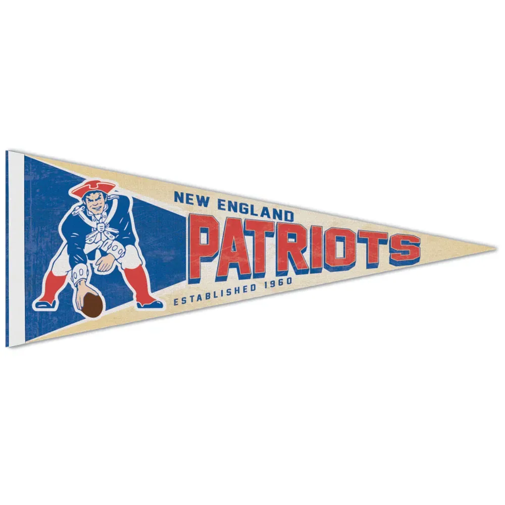 New England Patriots Historic 12" x 30" Premium Pennant