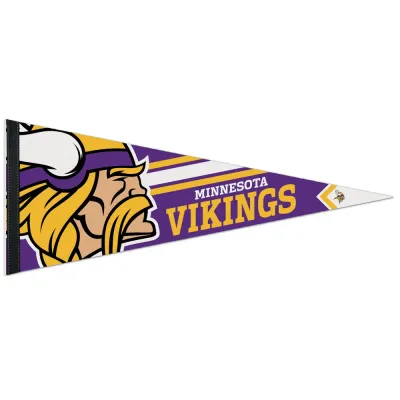 Minnesota Vikings 12 Minnesota Vikings 12" x 30" Premium Pennant