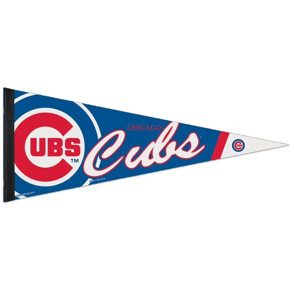 Chicago Cubs 12" x 30" Premium Pennant