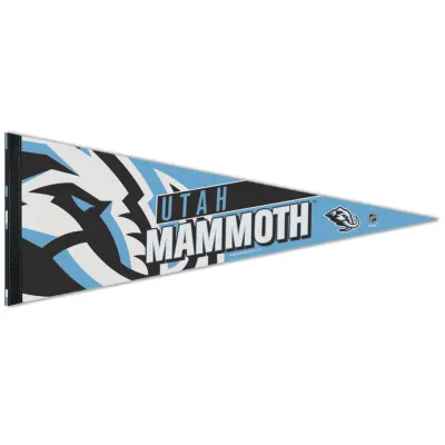 Utah Mammoths 12" x 30" Premium Pennant