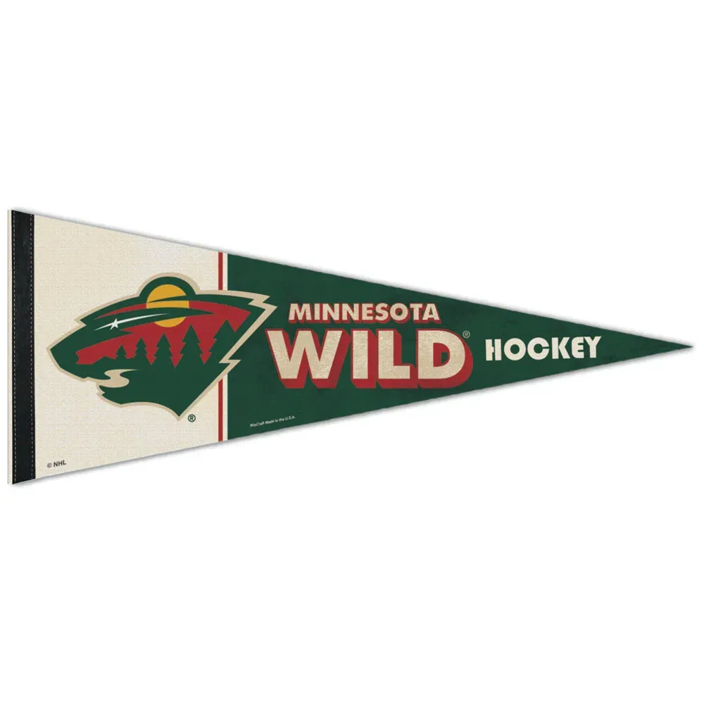 Minnesota Wild 12 Minnesota Wild 12" x 30" Premium Pennant