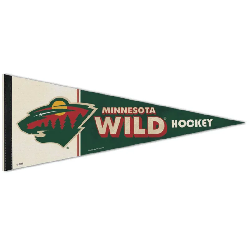 Minnesota Wild 12" x 30" Premium Pennant