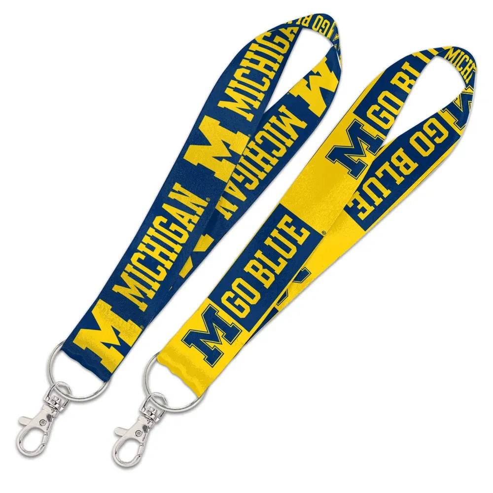 Michigan Wolverines Key Strap Lanyard
