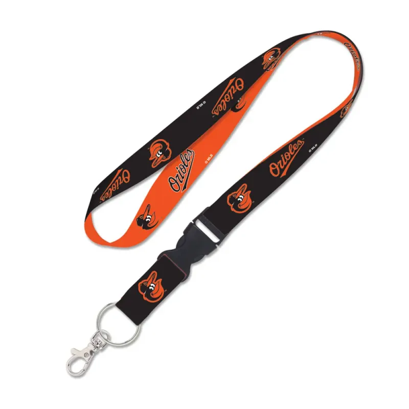 Baltimore Orioles Reversible 1" Lanyard