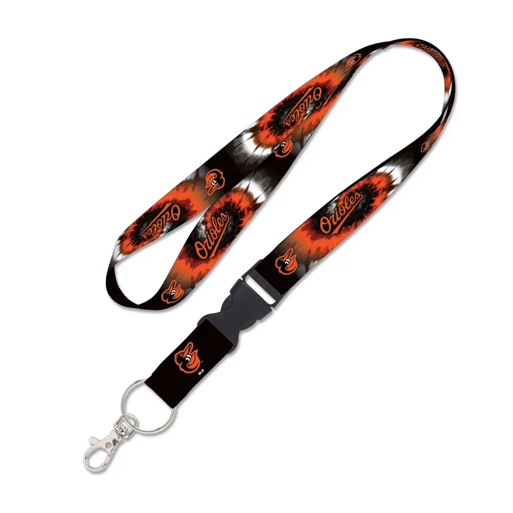 Baltimore Orioles Tie Dye 1" Lanyard